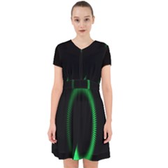 Rotating Ring Loading Circle Various Colors Loop Motion Green Adorable In Chiffon Dress by Mariart