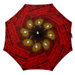 Black Red Space Hole Straight Umbrellas by Mariart