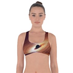 Coming Supermassive Black Hole Century Got No Strings Sports Bra by Mariart