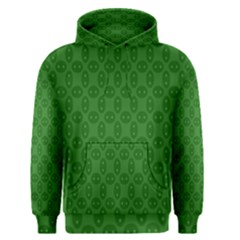 Green Seed Polka Men s Pullover Hoodie by Mariart