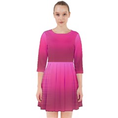 Line Pink Space Sexy Rainbow Smock Dress by Mariart