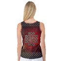 The Celtic Knot With Floral Elements Women s Basketball Tank Top View2