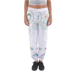 Flower Rainbow Circle Polka Leaf Sexy Women s Jogger Sweatpants by Mariart