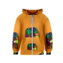 Healthy Vegetables Food Kids  Zipper Hoodie View1