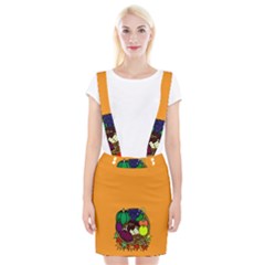 Healthy Vegetables Food Braces Suspender Skirt by Mariart