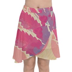 Marijuana Heart Cannabis Rainbow Pink Cloud Chiffon Wrap by Mariart