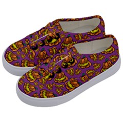 Halloween Colorful Jackolanterns  Kids  Classic Low Top Sneakers by iCreate