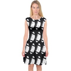 Footballs Icreate Capsleeve Midi Dress by iCreate