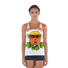 Trump Or Treat  Sport Tank Top  by Valentinaart