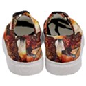 Awesome Creepy Running Horse With Skulls Women s Classic Low Top Sneakers View4