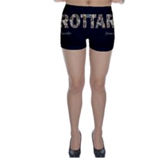 Tarot Fortune Teller Skinny Shorts by Valentinaart