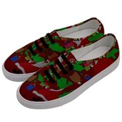 Ugly Christmas Sweater Men s Classic Low Top Sneakers by Valentinaart