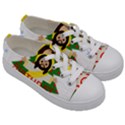 Jesus - Christmas Kids  Low Top Canvas Sneakers View3