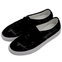 Feedback Loops Motion Graphics Piece Men s Classic Low Top Sneakers by Mariart