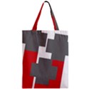 Cross Abstract Shape Line Zipper Classic Tote Bag View1