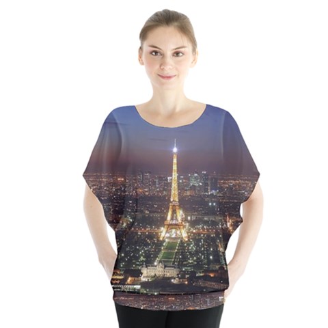 Paris At Night Blouse by Celenk