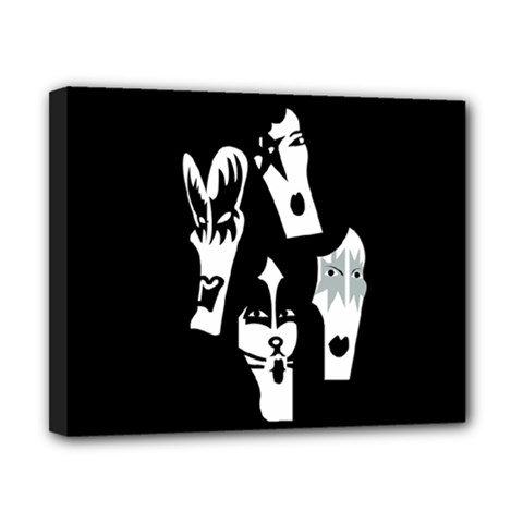 Kiss Band Logo Canvas 10  X 8  by Celenk