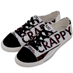 Reality Is Just A Crappy  Boring Game Men s Low Top Canvas Sneakers by Celenk