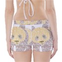 Panda Typography Boyleg Bikini Wrap Bottoms View2