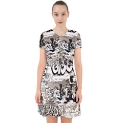 Graffiti Adorable In Chiffon Dress by Valentinaart