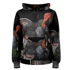 Thanksgiving Turkey Women s Pullover Hoodie by Valentinaart