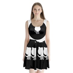 Logo Icon Github Split Back Mini Dress  by Celenk