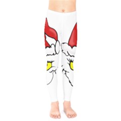 Grinch Kids  Legging by Valentinaart