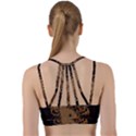 The Sign Ying And Yang With Floral Elements Line Them Up Sports Bra View2