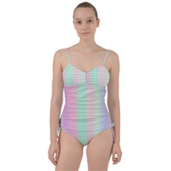 Pattern Sweetheart Tankini Set by gasi