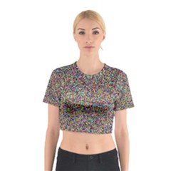 Pattern Cotton Crop Top by gasi