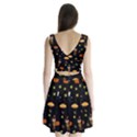 Pilgrims and Indians pattern - Thanksgiving Split Back Mini Dress  View2