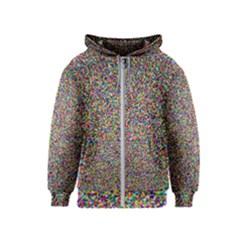 Pattern Kids  Zipper Hoodie by gasi