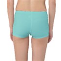 Tiffany Aqua Blue Puffy Quilted Pattern Reversible Boyleg Bikini Bottoms View2