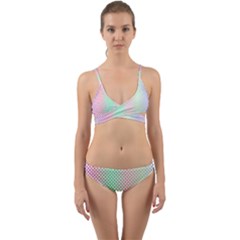 Pattern Wrap Around Bikini Set by gasi