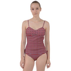 Pattern Sweetheart Tankini Set by gasi