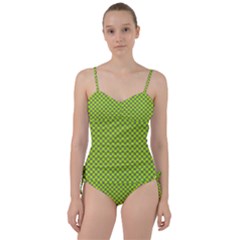 Pattern Sweetheart Tankini Set by gasi