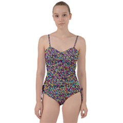 Pattern Sweetheart Tankini Set by gasi