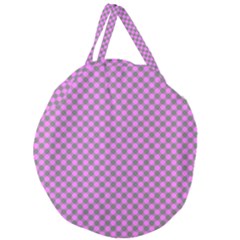 Pattern Giant Round Zipper Tote by gasi