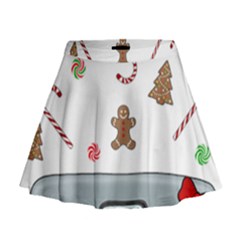 Hilarious Holidays  Mini Flare Skirt by Valentinaart