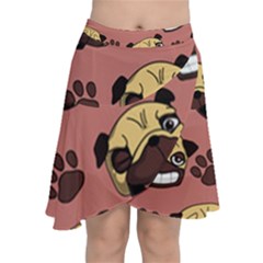 Happy Pugs Chiffon Wrap by allthingseveryone