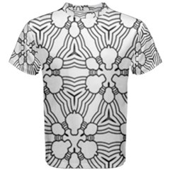 Pattern Design Pretty Cool Art Men s Cotton Tee by Celenk