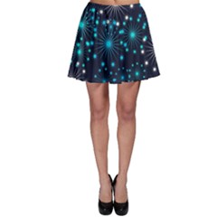 Wallpaper Background Abstract Skater Skirt by Celenk