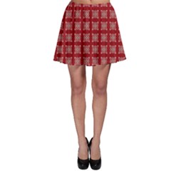 Christmas Paper Wrapping Paper Skater Skirt by Celenk