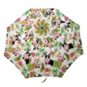 Hula Corgis Fabric Folding Umbrellas View1