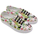 Hula Corgis Fabric Women s Classic Low Top Sneakers View3