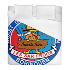 Coast Guard Air Station Borinquen Puerto Rico Duvet Cover (full/ Double Size) by Bigfootshirtshop