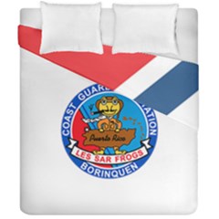 Coast Guard Air Station Borinquen Puerto Rico Duvet Cover Double Side (california King Size) by Bigfootshirtshop