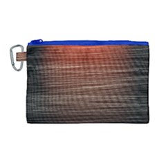 Background Red Orange Modern Canvas Cosmetic Bag (large) by Celenk