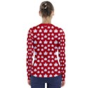 Cute Canada V-Neck Long Sleeve Top View2