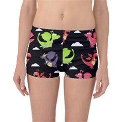 Cute Flying Dragons Boyleg Bikini Bottoms by Bigfootshirtshop